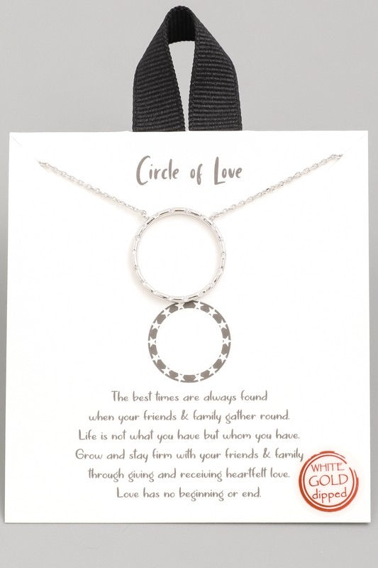 Circle Of Love Pendant Necklace