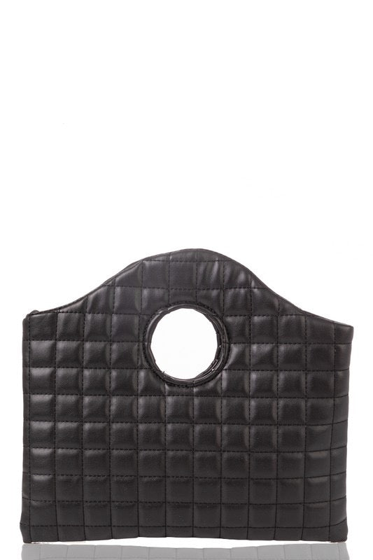 Quilted Square Handbag